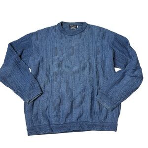 Vintage 90's Tosani sweater cable knit grandpa sweater